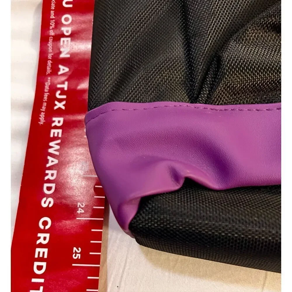 Rucksack Backpack in Black & Purple NY Omnilife